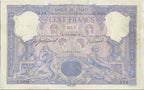 FRANCE, billet 100 Francs BLEU & ROSE 1909 F.21.24