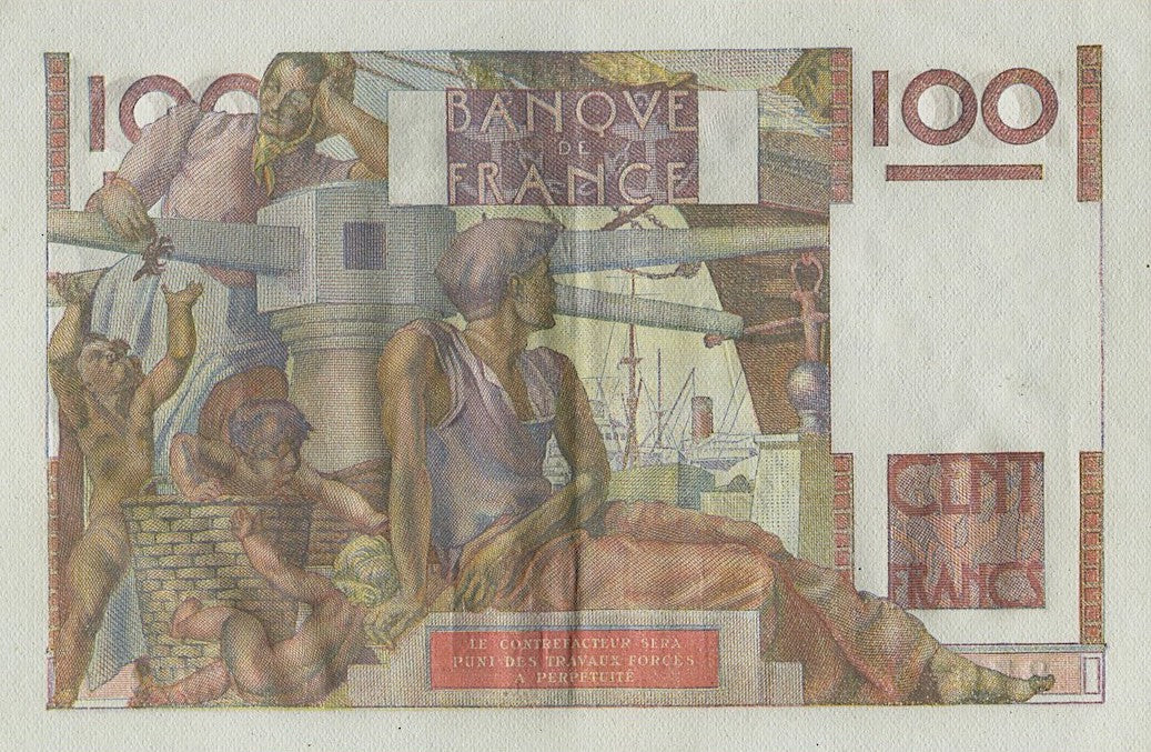 FRANCE, billet 100 Francs JEUNE PAYSAN 1950 F.28.26