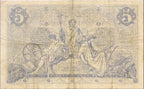 FRANCE, billet 5 Francs NOIR 1873 F.1.15