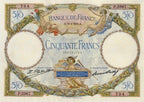 FRANCE, billet 50 Francs Luc Olivier Merson 1929