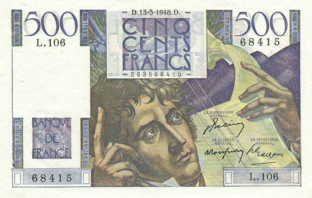 FRANCE, billet 500 Francs CHATEAUBRIAND 1948 F.34.8