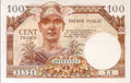 FRANCE, billet 100 Francs TRÉSOR FRANÇAIS 1955 F.34.1