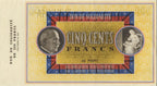 FRANCE, Bon de solidarité PÉTAIN 500 Francs Annulé 1944