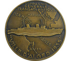 Compagnie Générale Transatlantique, Paquebot "Ville D'ALGER 1935 " par DELAMARRE