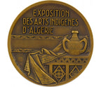 Médaille EXPOSITION DES ARTS INDIGÈNES D'ALGERIE par ALAPHILIPPE