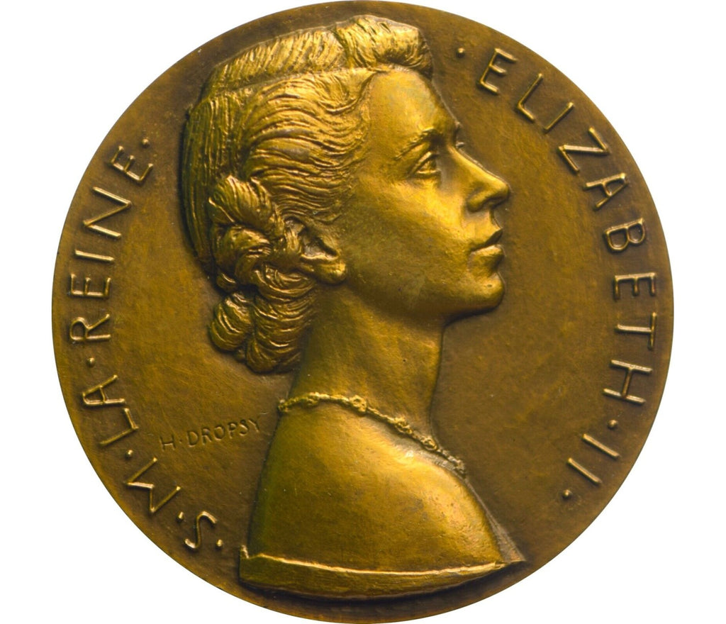 Médaille ELISABETH II Couronnement de sa Majesté la Reine d’Angleterre